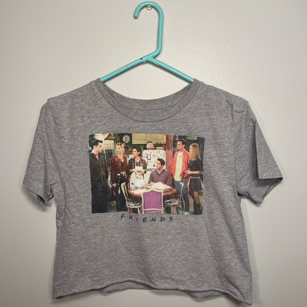 Friends grey crop top.